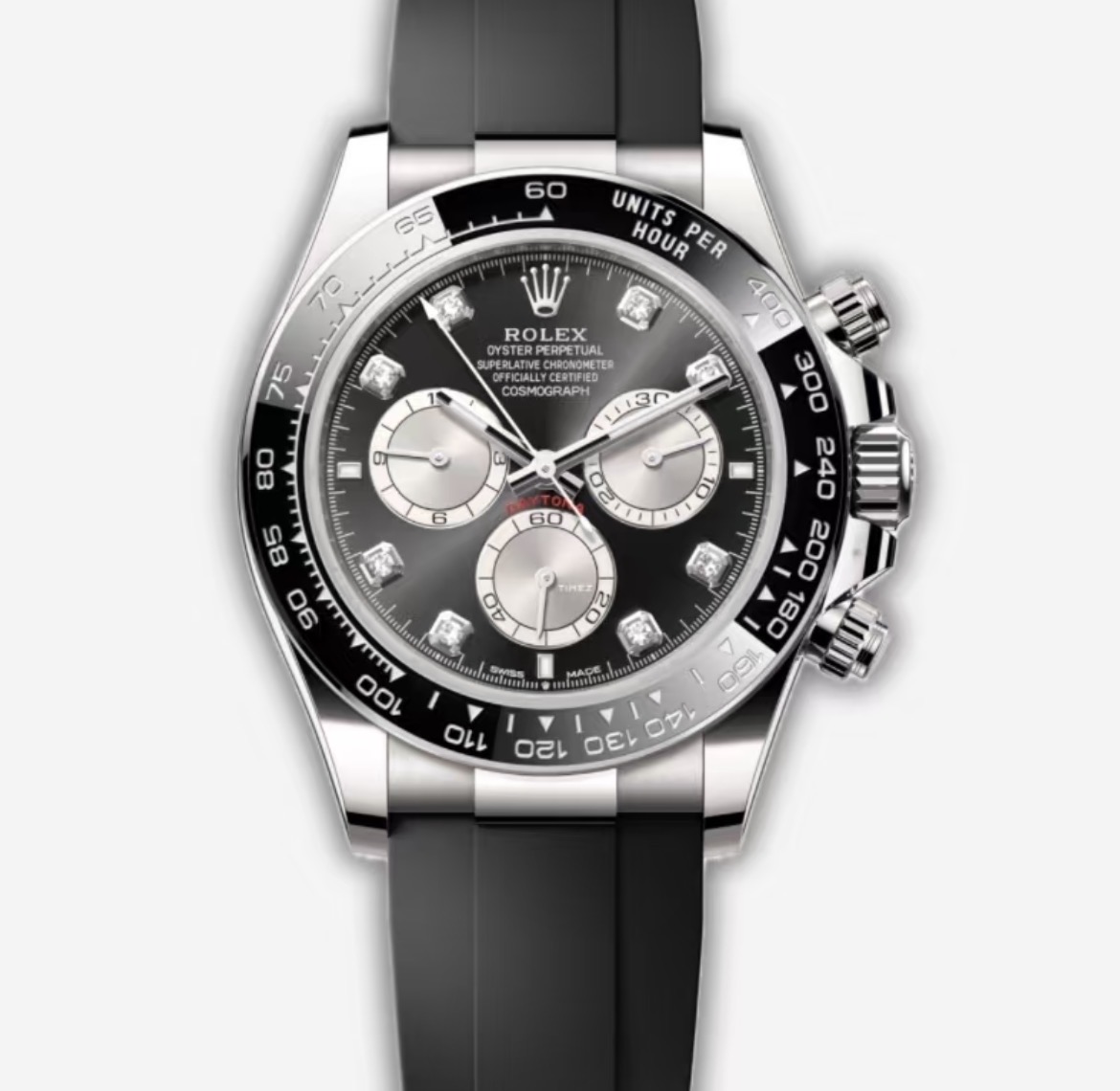 Pristine replica on wrist